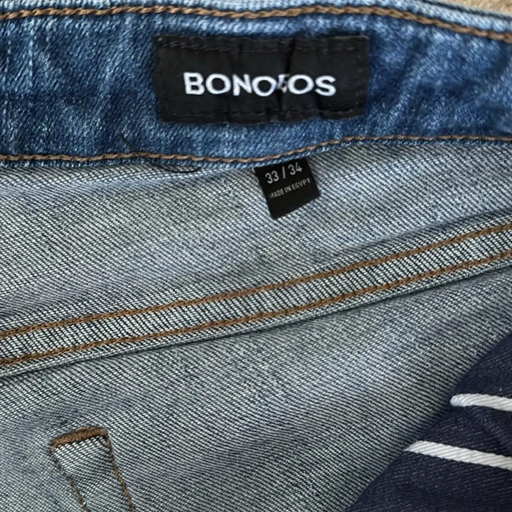 ORIGINAL Bonobos The Blue Jean! Made in Egypt. 33/34 Tailored fit. - Picture 4 of 8